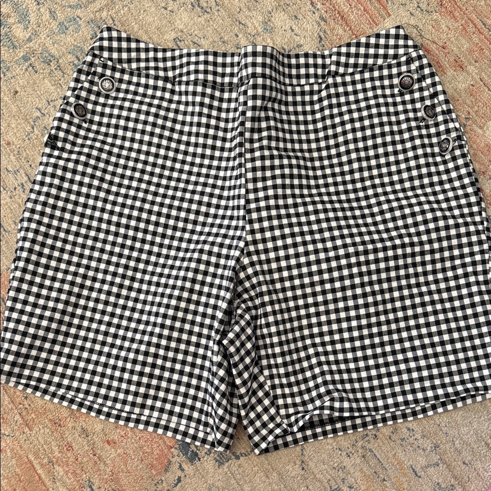 Cato Gingham Checkered Women Shorts
